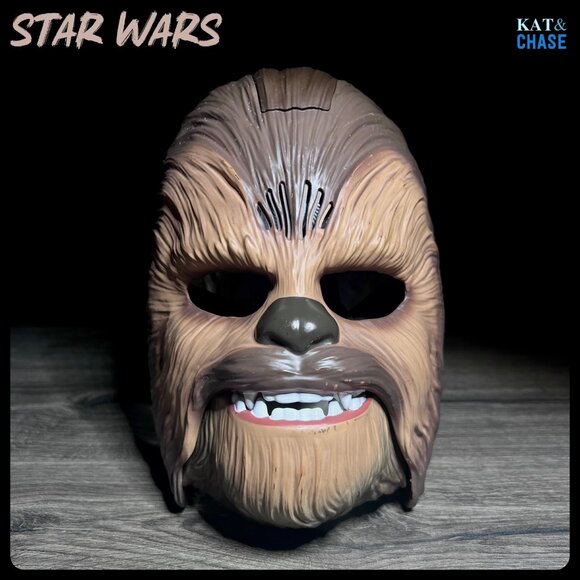Tested Chewbacca Electronic Mask Talking Star Wars Force 2015 Chewy Halloween - Picture 3 of 12